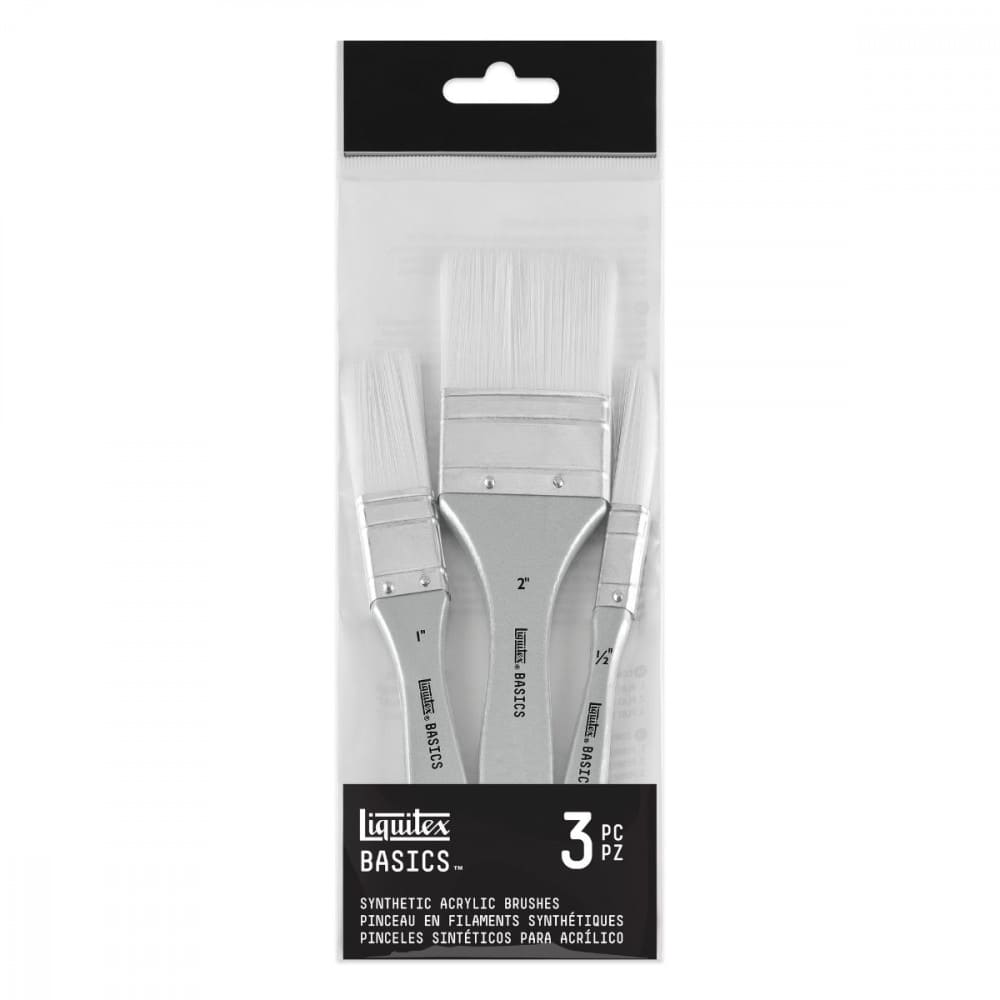 Kit de Trinchas Sintéticas Liquitex 3 Unidades